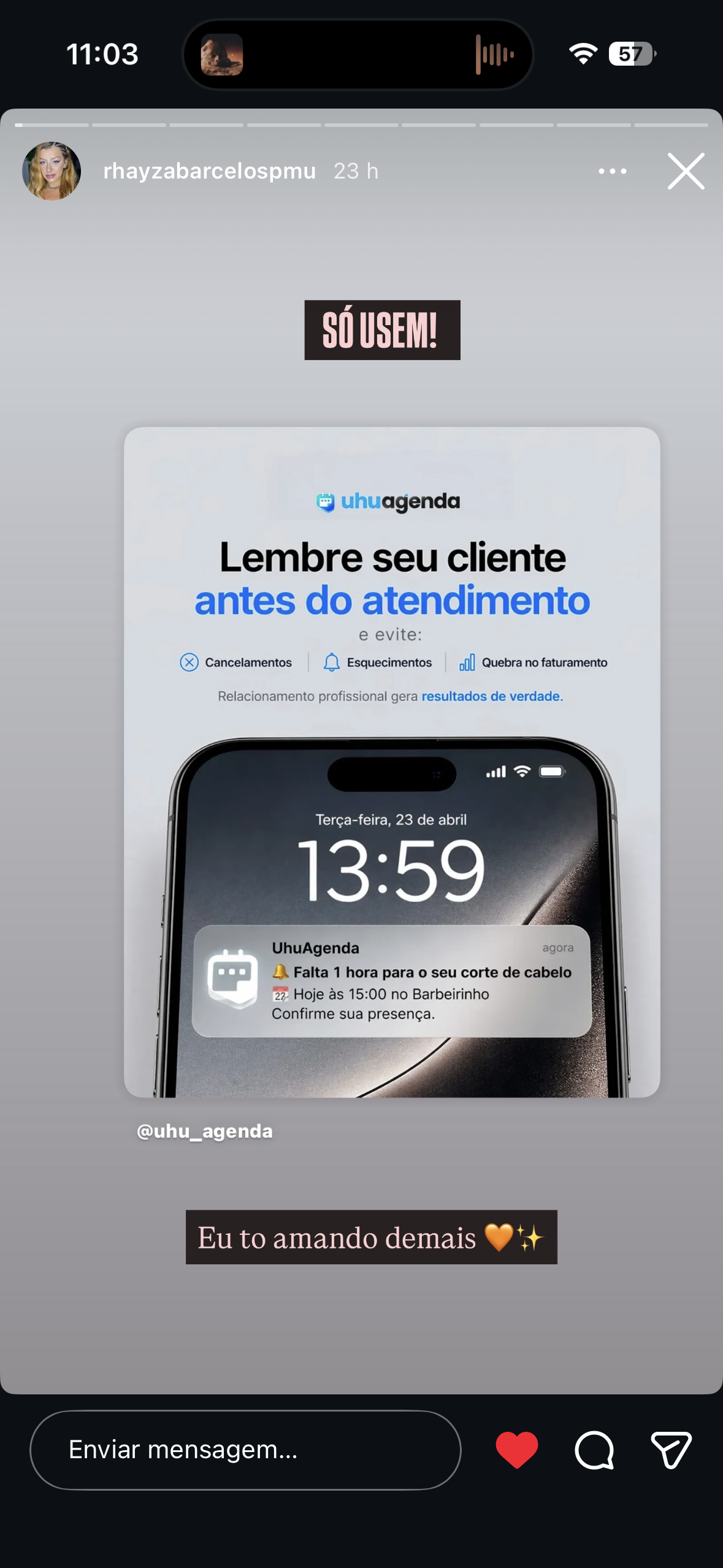 Rhayza Barcelos no Instagram: SÓ USEM! Eu to amando demais.